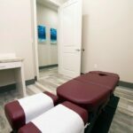 Chiropractor massage room
