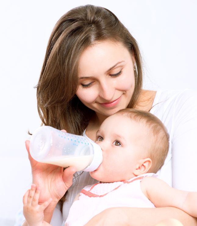 With these tips you will help feed your little one at home
